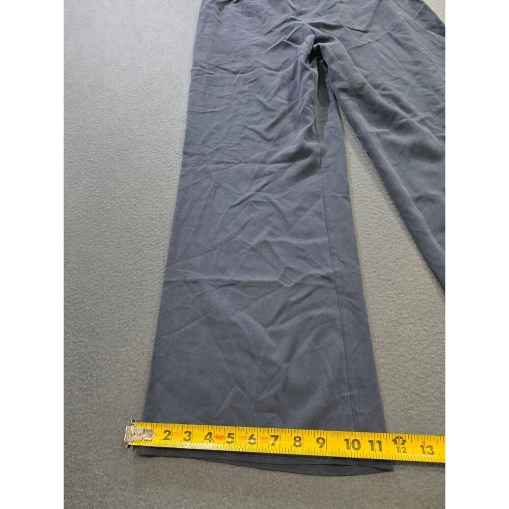 Go Silk Go Luxe Wide 100% silk Pants Relaxed Wide Leg Elastic Pet M A010829 - Picture 5 of 11